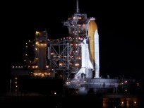 Space Shuttle Discovery Blasts Off