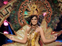 Miss Universe Contestants Show Off National Costumes