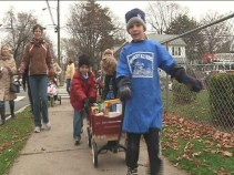 Red Wagon Food Drive