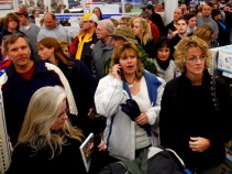 Shoppers Line Up Early for Black Friday Deals