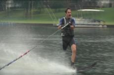 Water Skiers Take a Leap of Faith in Sandy Hook