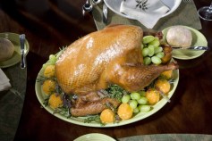 Turkey Timbers with Spaghetti Squash and Craisin Stuffing