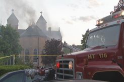 Century Old Church Goes Up In Flames
