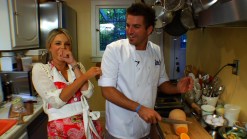 Chris Crary Cooks in Ali's Kitchen for Kitchit
