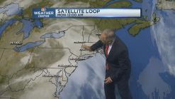 Midday forecast for Monday, April 29, 2013.