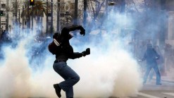 Greek Austerity Plans Spark Violence