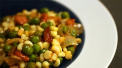 Succotash With Lemon Vinaigrette