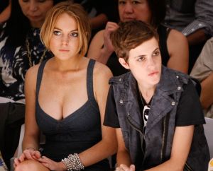 Lindsay Lohan and Samantha Ronson