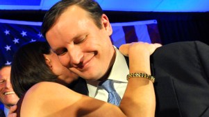 Murphy Gives Victory Speech