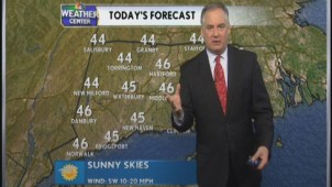 NBC Connecticut's Bob Maxon provides the daytime forecast on February 10th, 2012.
