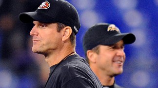 Harbaugh Brothers Talk Super Bowl Faceoff