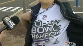 Giants Fans Proudly Bleed Blue