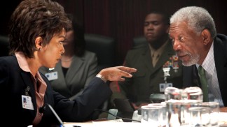 Angela Bassett On "Olympus Has Fallen" Thriller
