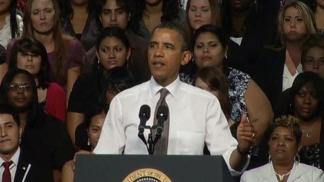 Obama's Visit Sounded Like Campaign Event