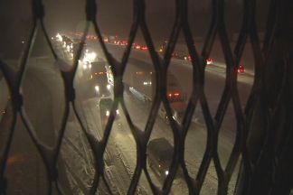 First Snow Storm Causes Major Traffic Problems