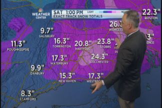 Web Weather Forecast for Friday February 8, 2013