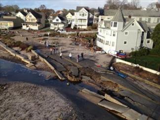 Sandy Causes Destruction in CT
