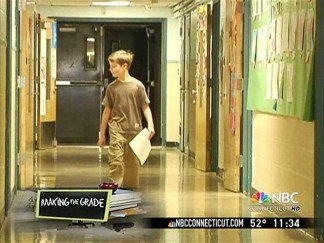 3rd Grade Energy Czar Keeps Tabs at Wolcott Elementary