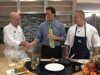Hell's Kitchen Chefs Cook Up Scallops