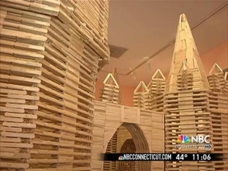 Towering Achievement of Popsicle Sticks