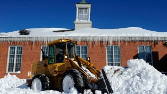 National Guard Helps Clear Streets in New Haven