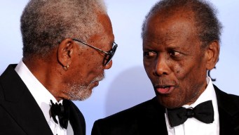 Sidney Poitier Is Morgan Freeman's Guiding Beacon