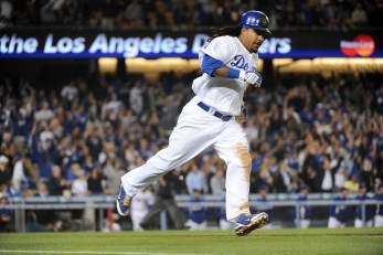 Manny a Hit in Minors Before He Steps to Plate
