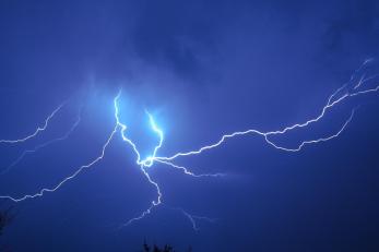 Lightning Blasts Hole in Waterbury Home