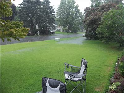 Flooding in Naugatuck
