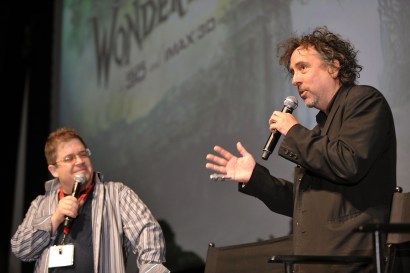 Director Tim Burton said the passion behind Comic-Con transcends business and anything else. Director Tim Burton said the passion behind Comic-Con transcends business and anything else.