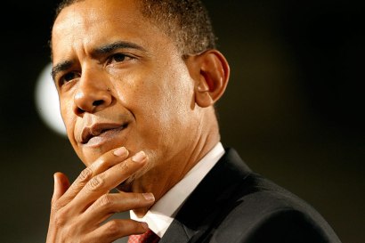 Presidential candidate Sen. Barack Obama