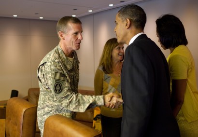 President Obama and Gen. Stanley McChrystal, Commander of U.S. Forces in Afghanistan, are at odds on Afghanistan strategy. President Obama and Gen. Stanley McChrystal, Commander of U.S. Forces in Afghanistan, are at odds on Afghanistan strategy.