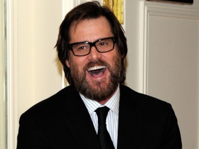 We assume Jim Carrey lost the beard in order to play Ebeneezer Scrooge.