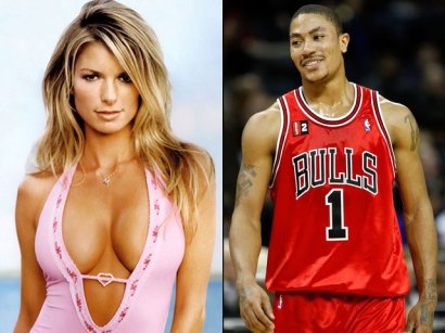 derrick rose marisa miller sexiest athlete
