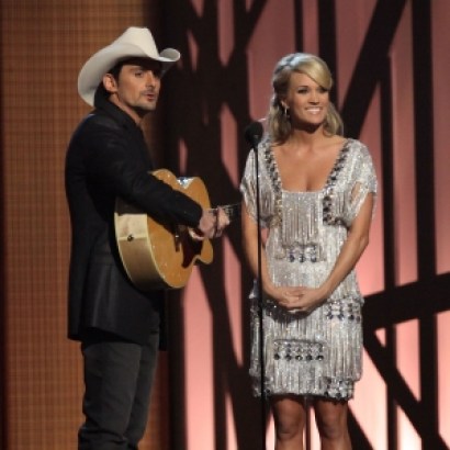 Brad Paisley & Carrie Underwood weighed in on Kanye's outburst. 