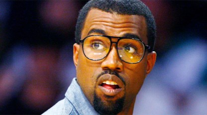 Kanye West Interns at the Gap