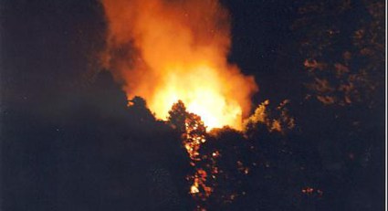 Fire Drives Dozens From Their Homes