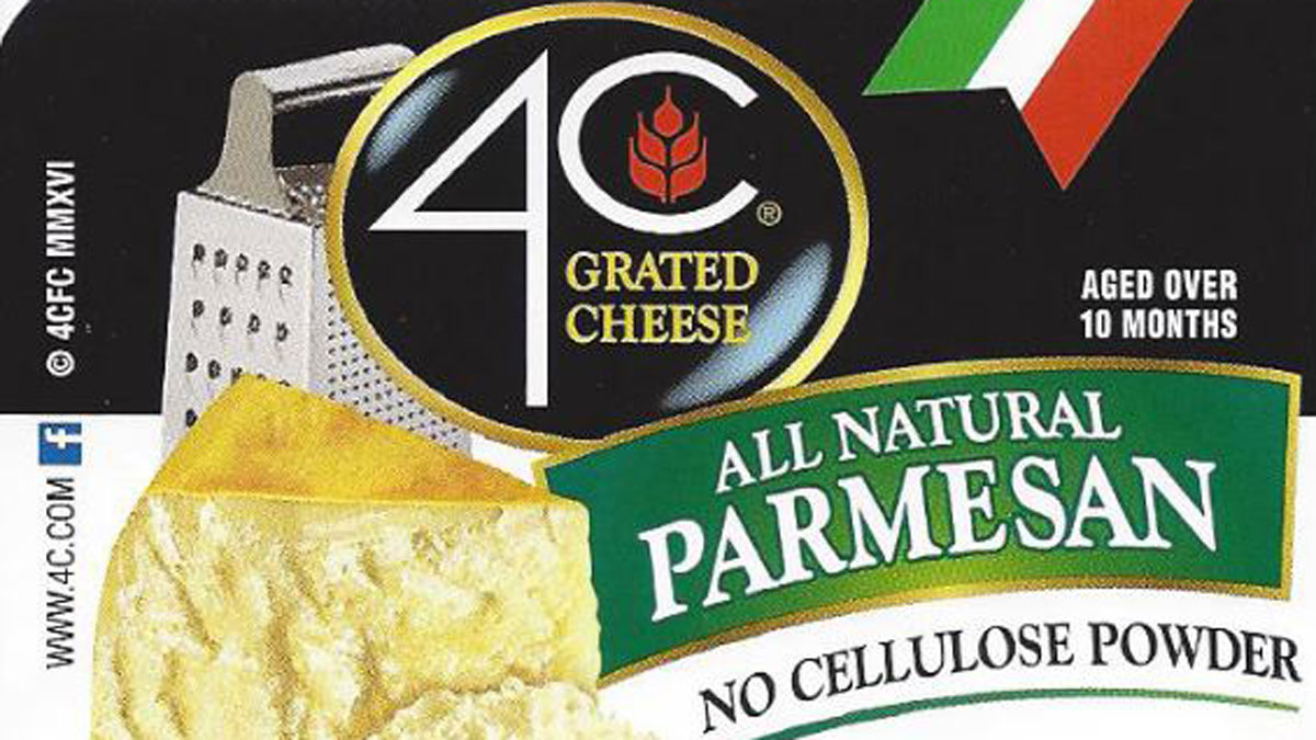 4C Foods Recalls Grated Cheese for Possible Salmonella Risk