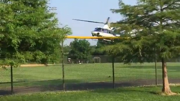 Medevac Lands After Shooting at GOP Baseball Practice