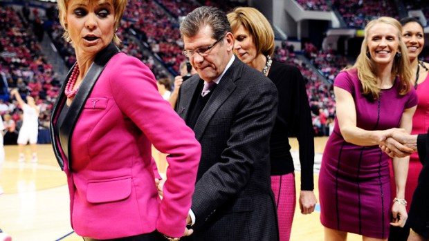 Mystery Solved: Auriemma's Butt Slap