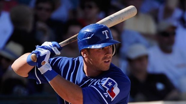 Olt Goes 1 for 3 in First MLB Start