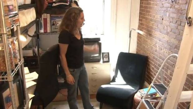 Woman In 90-Square-Foot Apartment Evicted