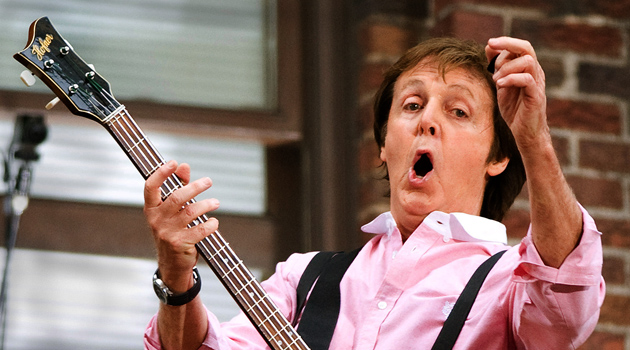 McCartney Performs Where Beatles Made TV Debut
