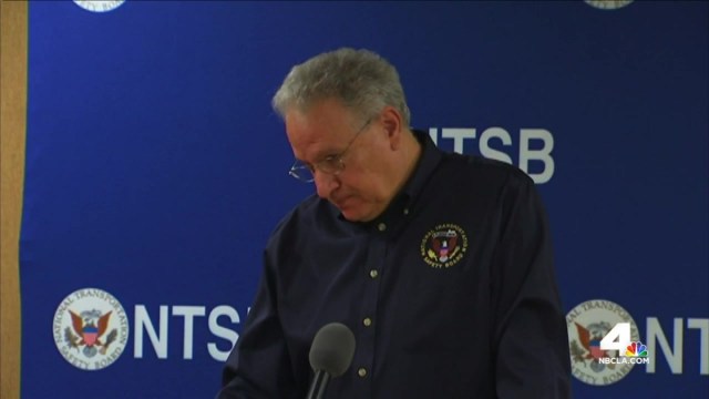 A FedEx truck strayed from its lane, running over a median and onto oncoming traffic, but left no tire marks behind in the moments before colliding with a tour bus full of students, investigators said. Patrick Healy reports from Red Bluff for the NBC4 News at 11 on Saturday, April 12, 2014.