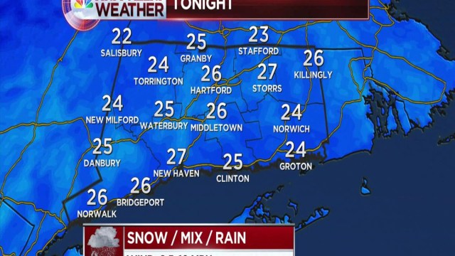 Snow is turning to sleet and freezing rain around the state, making for difficult driving conditions.