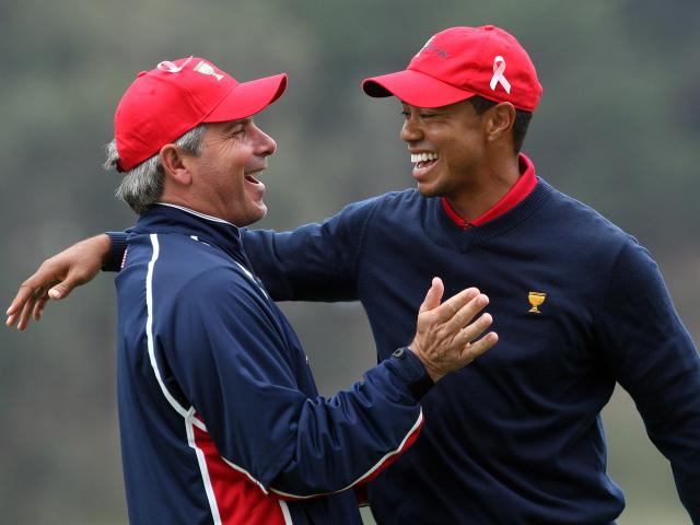 Tiger Leads U.S. to President's Cup Win