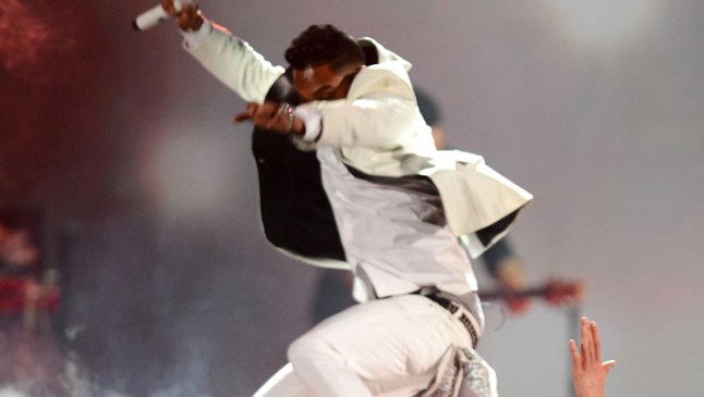 Miguel's Leggy Leap Goes Awry