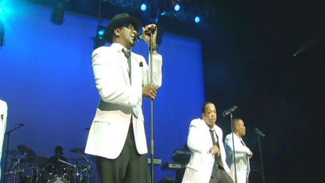 Hours after leaving Whitney Houston's funeral, Bobby Brown performed at Mohegan Sun with New Edition.