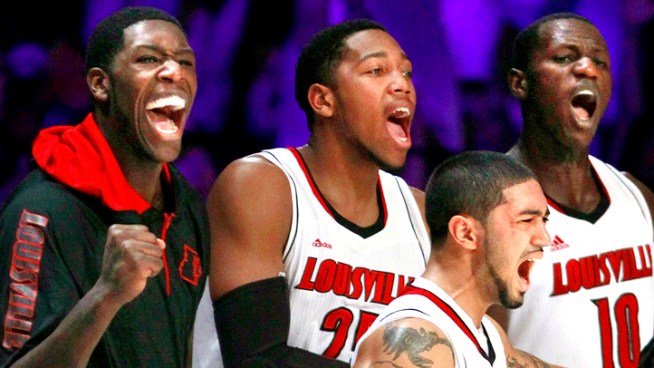 Louisville is the top seed in the NCAA tournament after a topsy-turvy season in college basketball, capped by another round of upsets over the weekend.