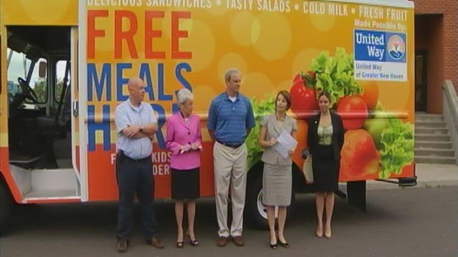During the summer, it is difficult for many children in New Haven to get to sites that offer free and reduced-priced meals, so a food truck will be coming to them. 